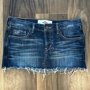 Hollister Denim Mini Skirt